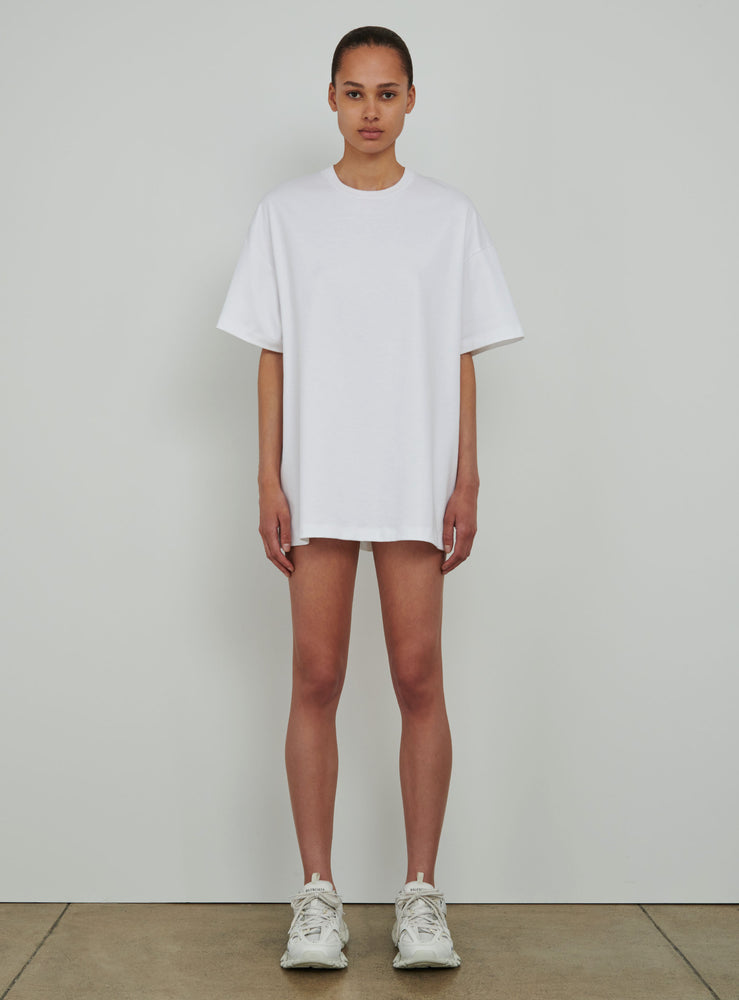 HB Oversize Tee in Off White