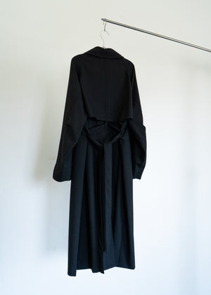 
            
                Load image into Gallery viewer, Black Paneled Coat
            
        