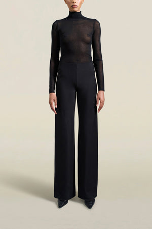 Adira Bias Pant in Black