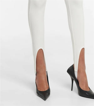 Stirrup Legging in Off White