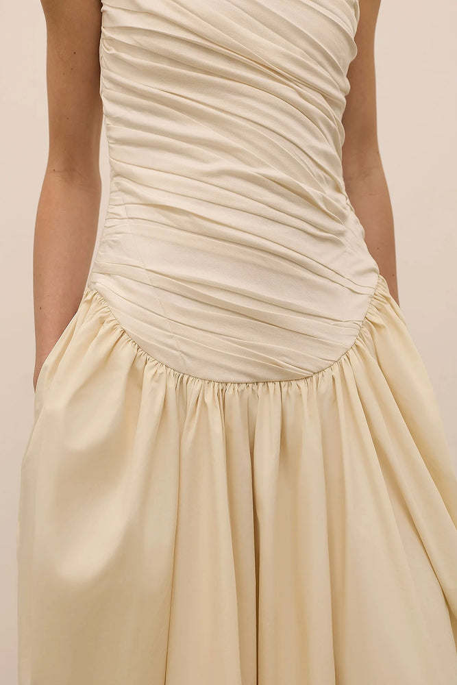 Ora Dress in Cream