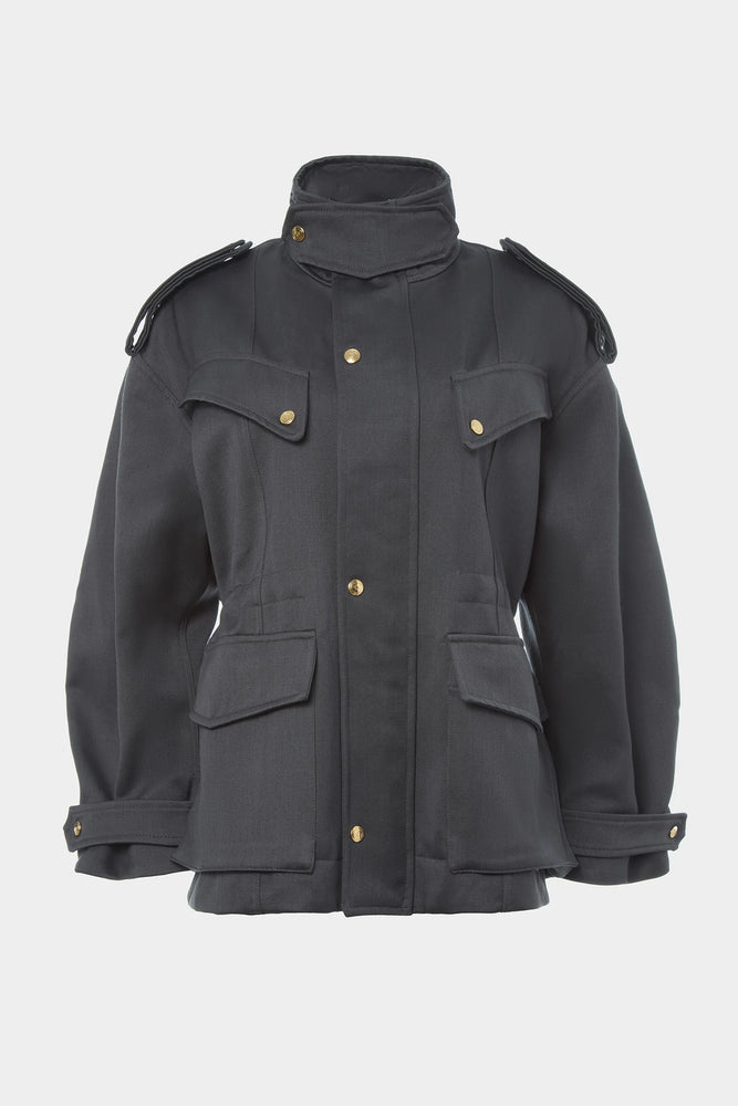 The Mackenzie Jacket in Charcoal