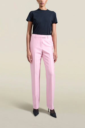 Charlie Long Trouser in Petal