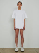 HB Oversize Tee in Off White