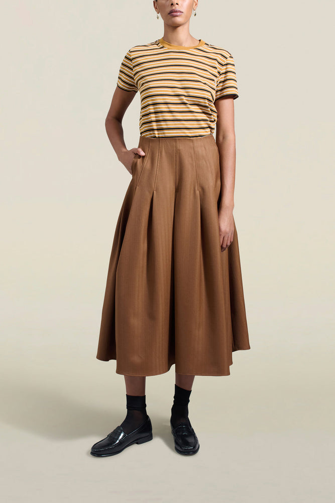 Dakota Skirt in Toffee