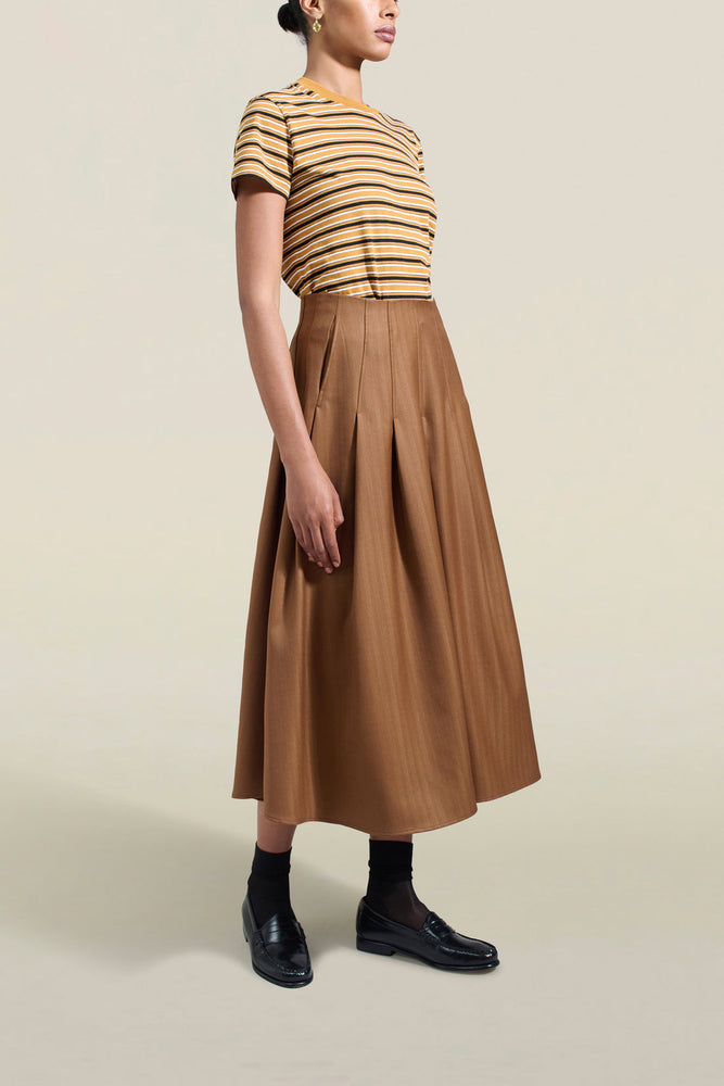 Dakota Skirt in Toffee