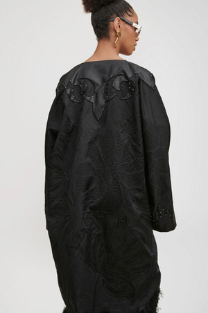 1309 Kaftan Look 08 in Black