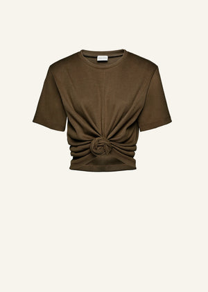 Knotted T Shirt