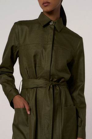 Utility Jacket in Green