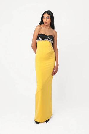Edith Gown in Yellow