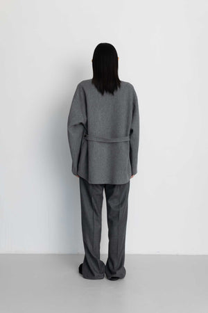 
            
                Load image into Gallery viewer, Canvas Point Wool Pants in Grey
            
        