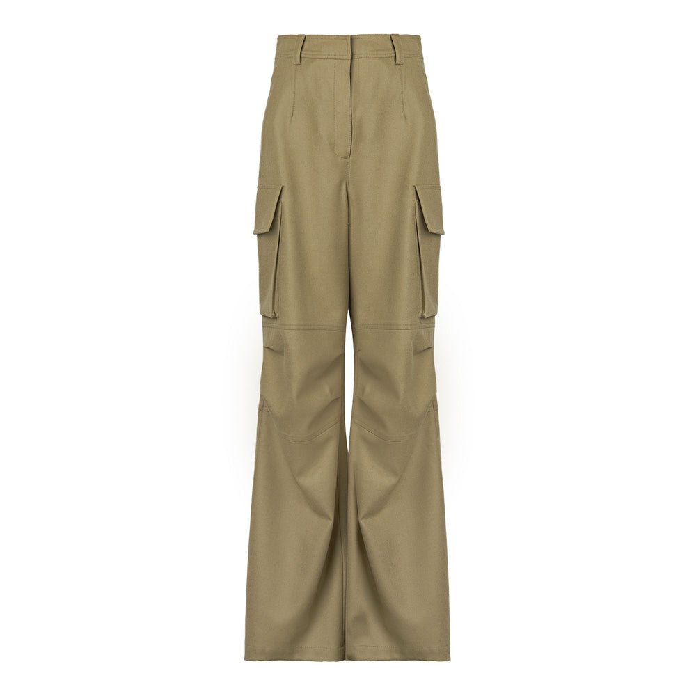 Wool Cargo Pants