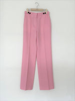 Wide Tap Pant in Pink