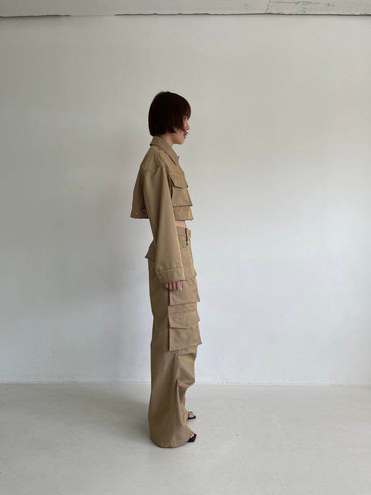 Cargo Pants in Beige