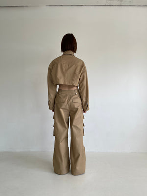 Cargo Pants in Beige