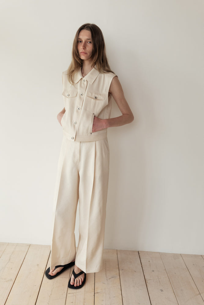 Recycled Linen Pants