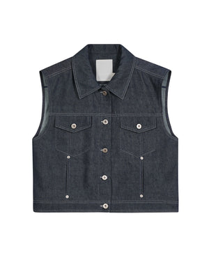 Recycled Linen Vest