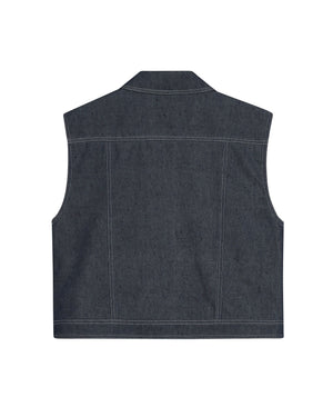 Recycled Linen Vest