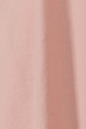 Linen Halter Dress in Pink