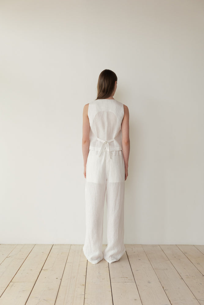 Linen String Pants