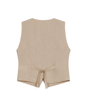 Linen Vest