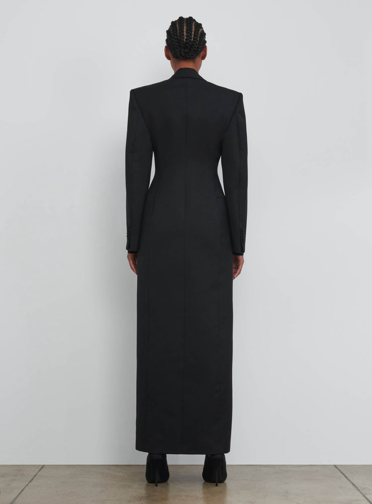 Long Blazer Dress in Black Boutique N Kuwait Long Blazer Dress in Black Boutique N Kuwait