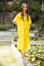 Harem Dress in Yellow