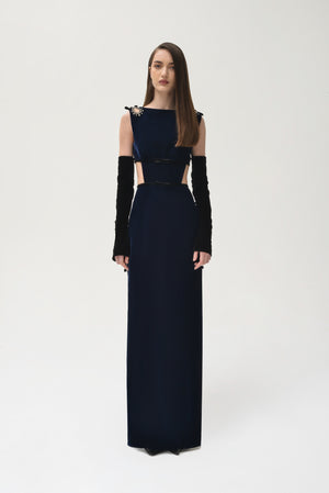 
            
                Load image into Gallery viewer, The Sabrina Gown
            
        
