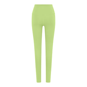 Cropped Compressive High-Rise Legging in Key Lime