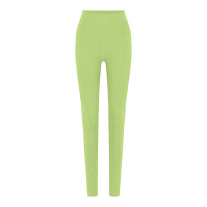 Cropped Compressive High-Rise Legging in Key Lime