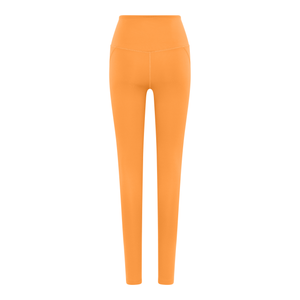 
            
                Load image into Gallery viewer, Long Compressive High-Rise Legging in Orange Zest
            
        
