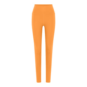 
            
                Load image into Gallery viewer, Cropped Compressive High-Rise Legging in Orange Zest
            
        