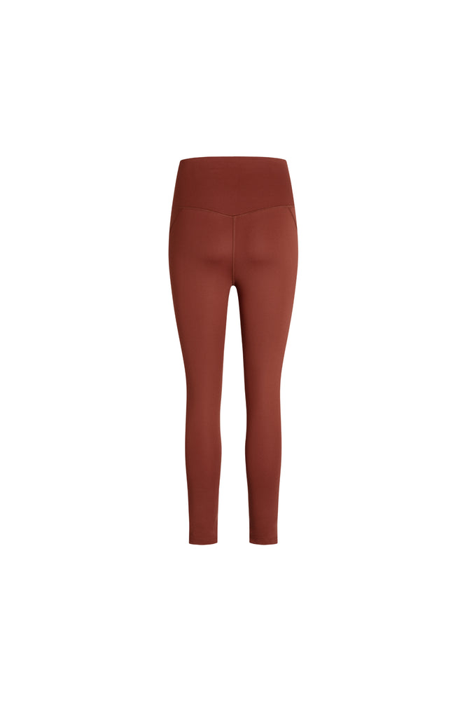 
            
                Load image into Gallery viewer, Cropped Compressive High-Rise Legging in Sedona
            
        