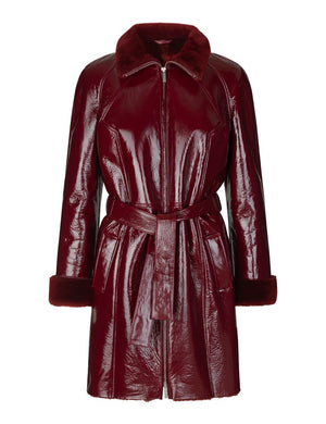 
            
                Load image into Gallery viewer, Fusun Coat in Burgundy
            
        