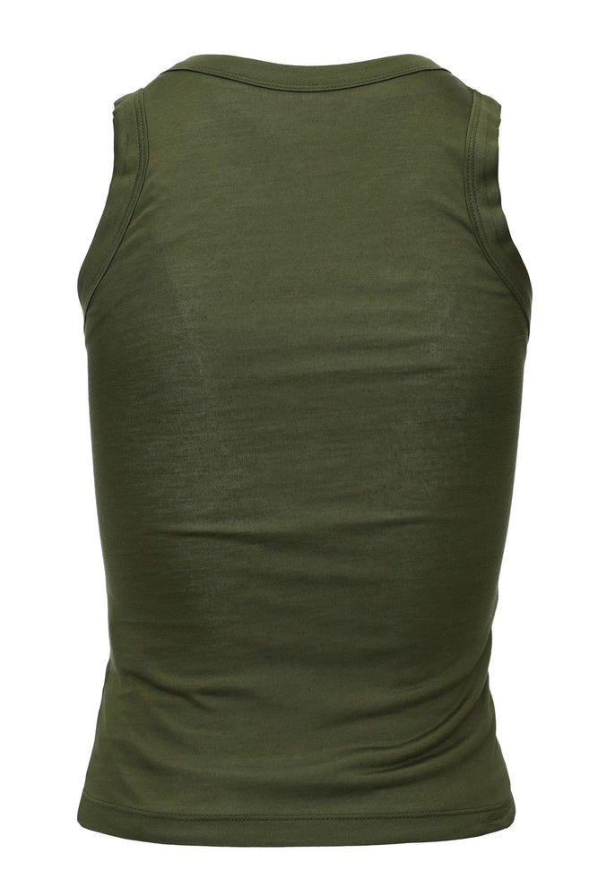 Silky Biker Sleeveless Top