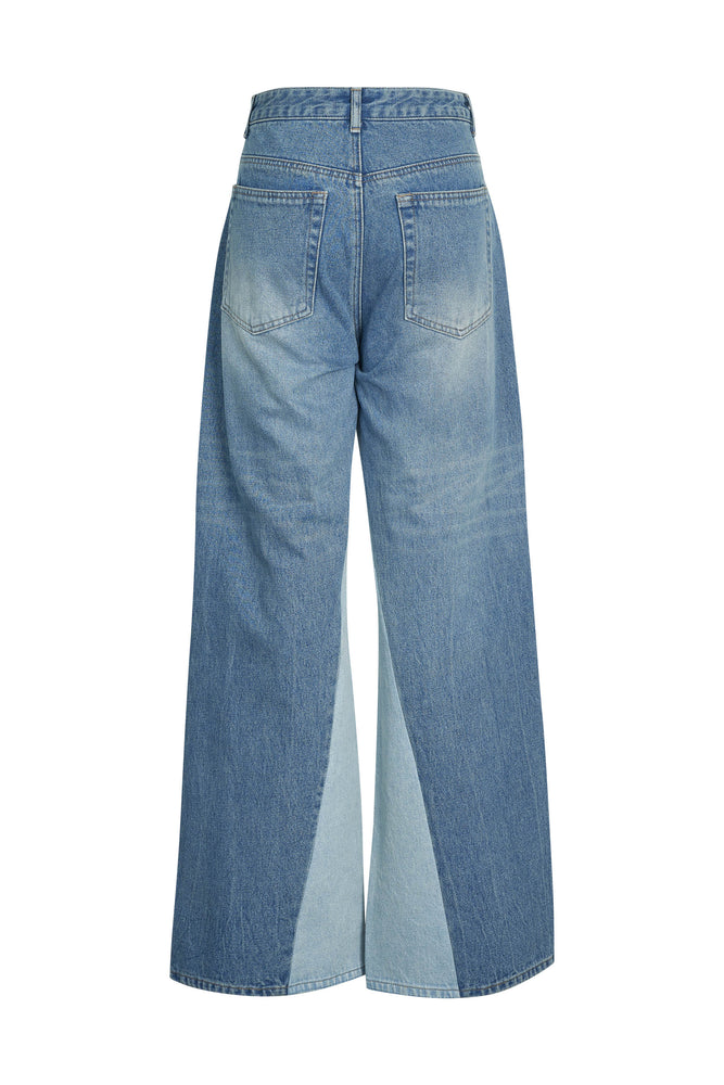 
            
                Load image into Gallery viewer, Contrast Wide Leg Jean
            
        