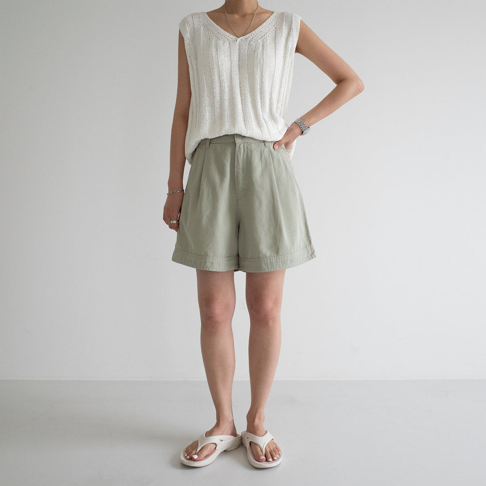 Easy Cotton Linen Shorts