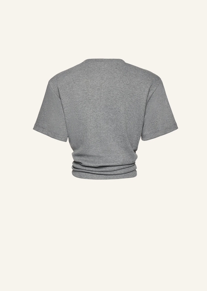
            
                Load image into Gallery viewer, Knotted Tee in Grey
            
        