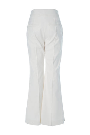 The Bootcut Pants in Ivory