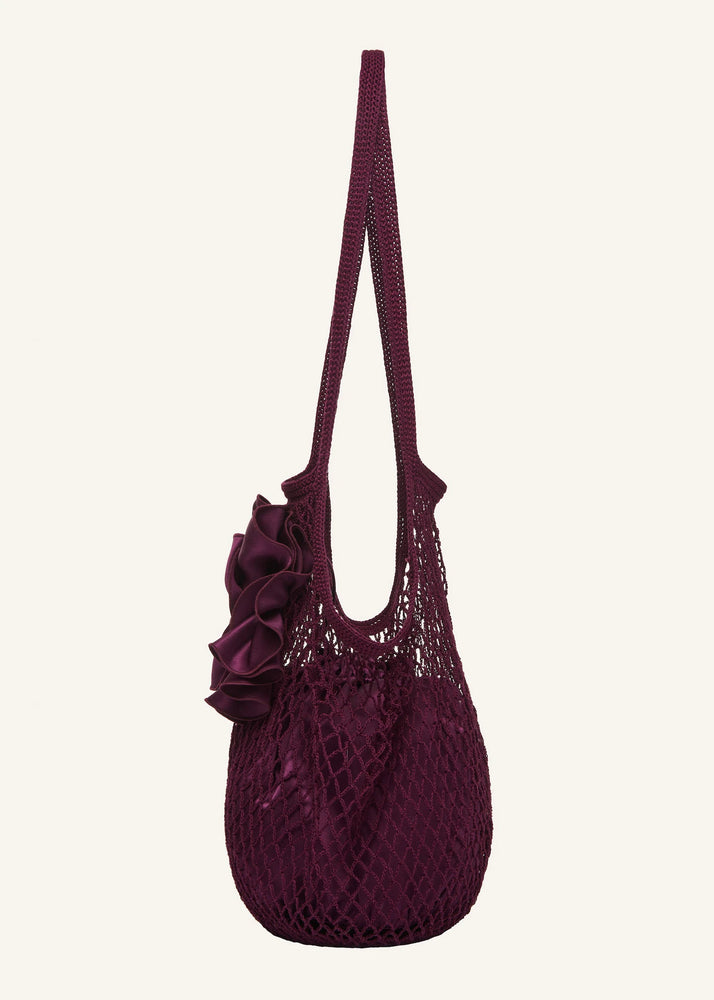 
            
                Load image into Gallery viewer, The Devana Bag in Aubergine
            
        