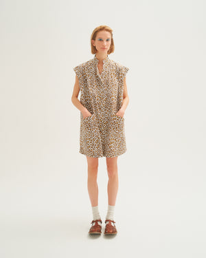 
            
                Load image into Gallery viewer, Sharp Shirt Dress in Leopard
            
        