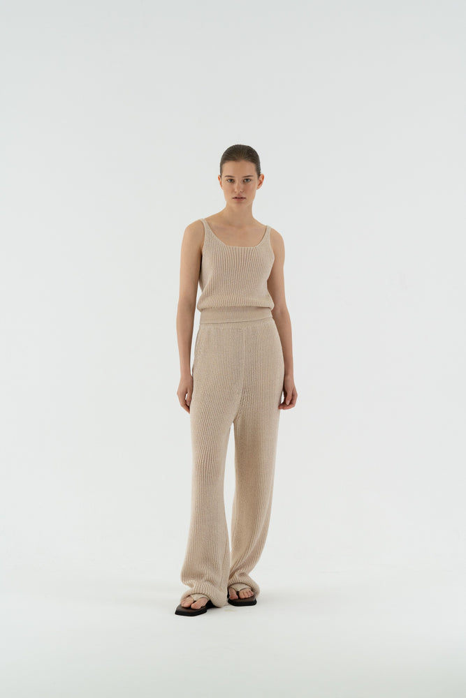 
            
                Load image into Gallery viewer, Linen Knit Pants
            
        